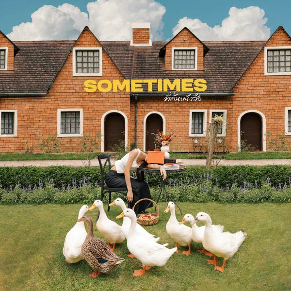 Cover art for ที่คั่นหนังสือ (Sometimes) [feat. NONT TANONT] — BOWKYLION
